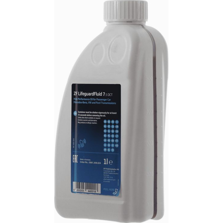 ZF Lifeguardfluid Íl 7,5 Dct 1L 5961.308.624 ZF Lifeguardfluid Íl 7,5 Dct 1L 5961.308.624
