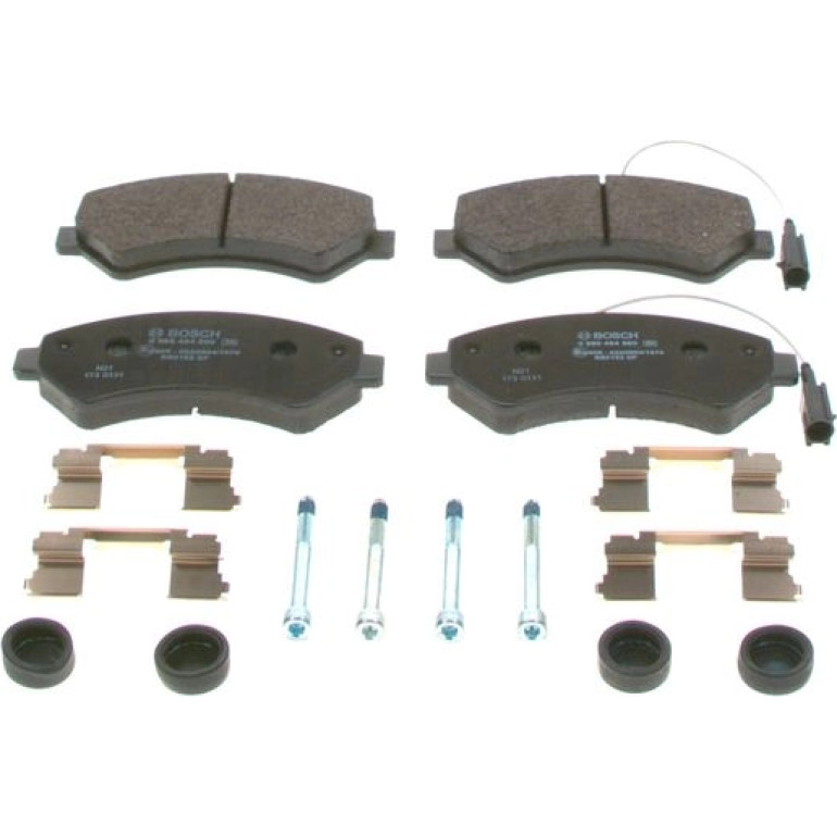 Bosch Bremsbelagsatz 0 986 494 580 Bosch Bremsbelagsatz 0 986 494 580