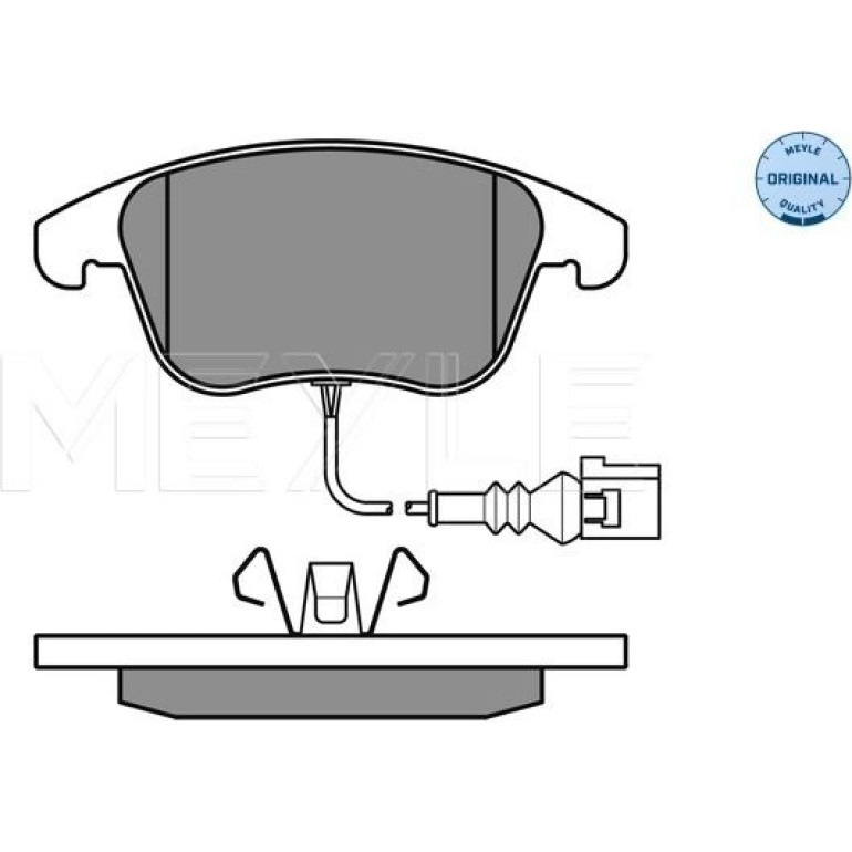 Bremsbelagsatz Vw P. Tiguan 07-/Sharan 10- Mit Sensor 025 243 3219/W Bremsbelagsatz Vw P. Tiguan 07-/Sharan 10- Mit Sensor 025 243 3219/W