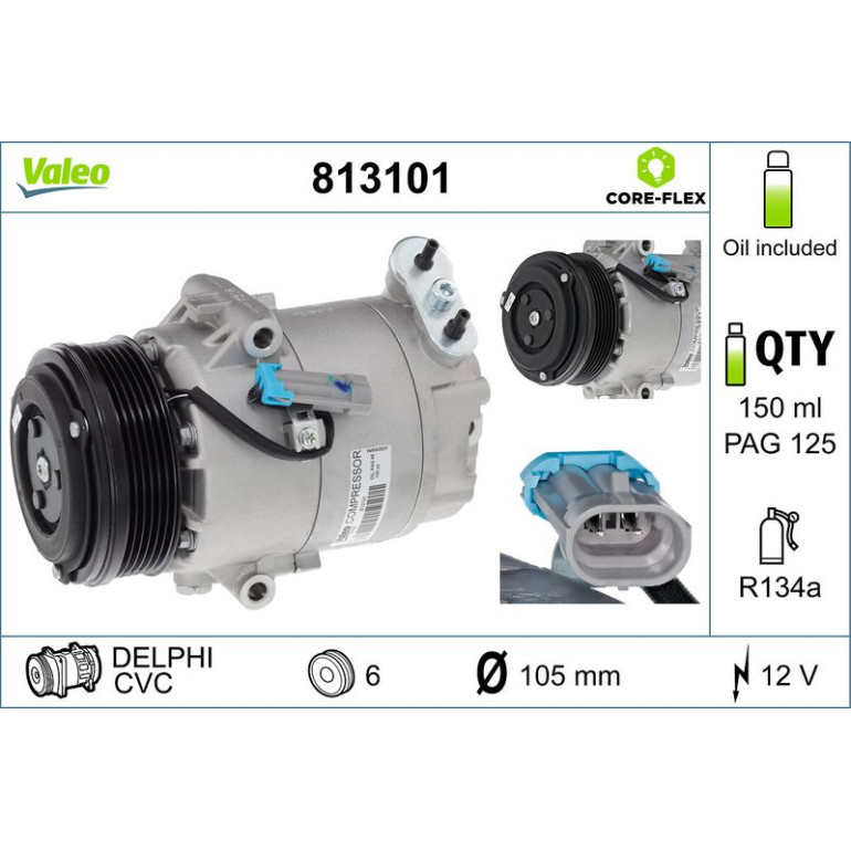 Kompressor, Klimaanlage 813101 Kompressor, Klimaanlage 813101