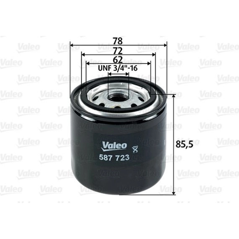 VALEO Kraftstofffilter 587723