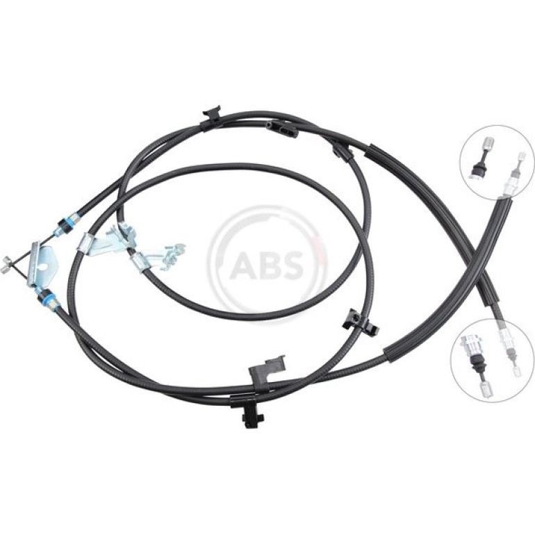 A.B.S. Handbremsseil Seilzug Festellbremse K19001 A.B.S. Handbremsseil Seilzug Festellbremse K19001