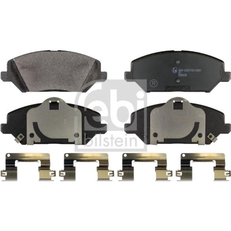 FEBI BILSTEIN Bremsbeläge 170637 FEBI BILSTEIN Bremsbeläge 170637
