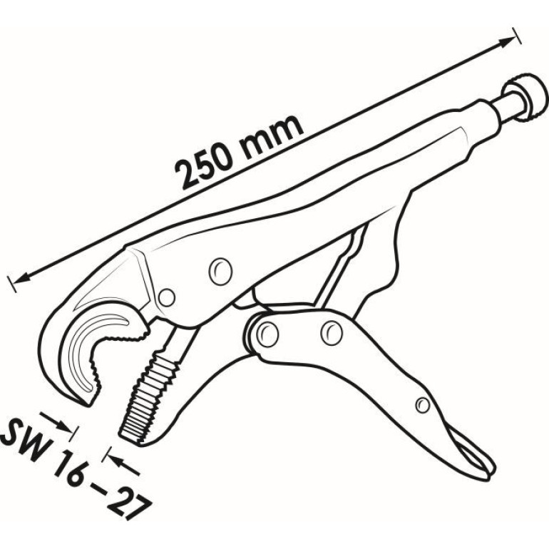 VIGOR Feststellzange V3739