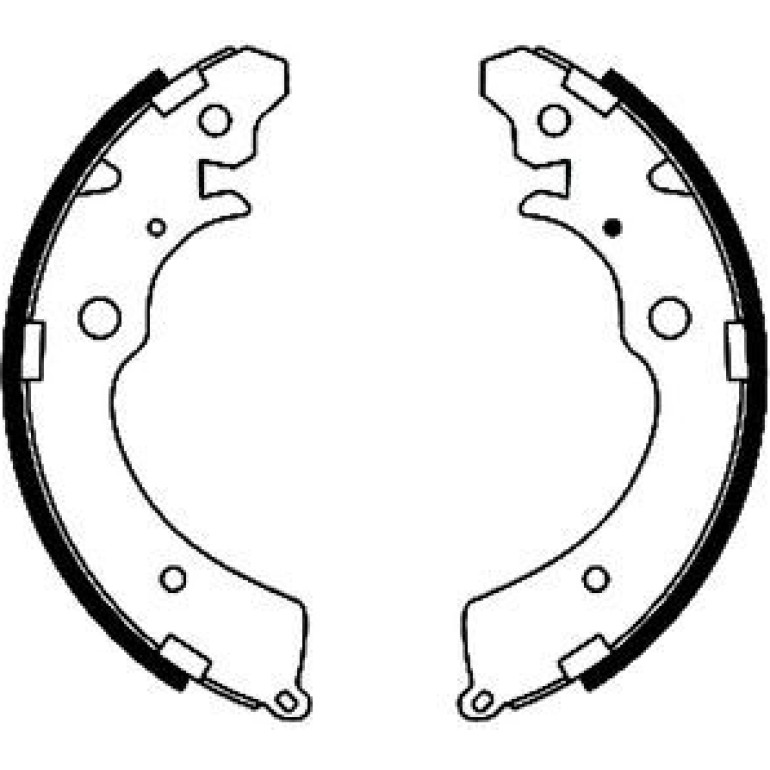 Bremsbacken Honda Cr-V 95-/Hr-V 99-/Suzuki Jimny 98 91042300 Bremsbacken Honda Cr-V 95-/Hr-V 99-/Suzuki Jimny 98 91042300