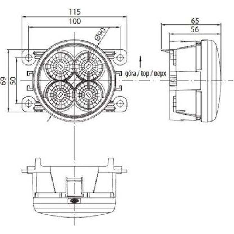 MAGNETI MARELLI Tagfahrleuchtensatz LAQ010 MAGNETI MARELLI Tagfahrleuchtensatz LAQ010