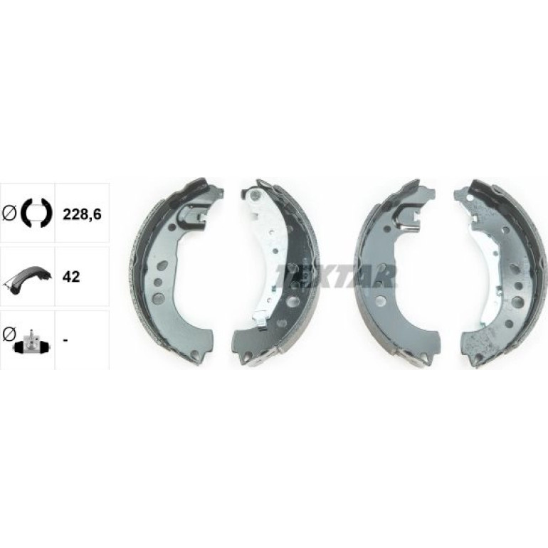 Bremsbackensatz 91081700 Bremsbackensatz 91081700