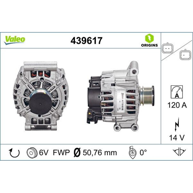 VALEO Generator 439617 VALEO Generator 439617
