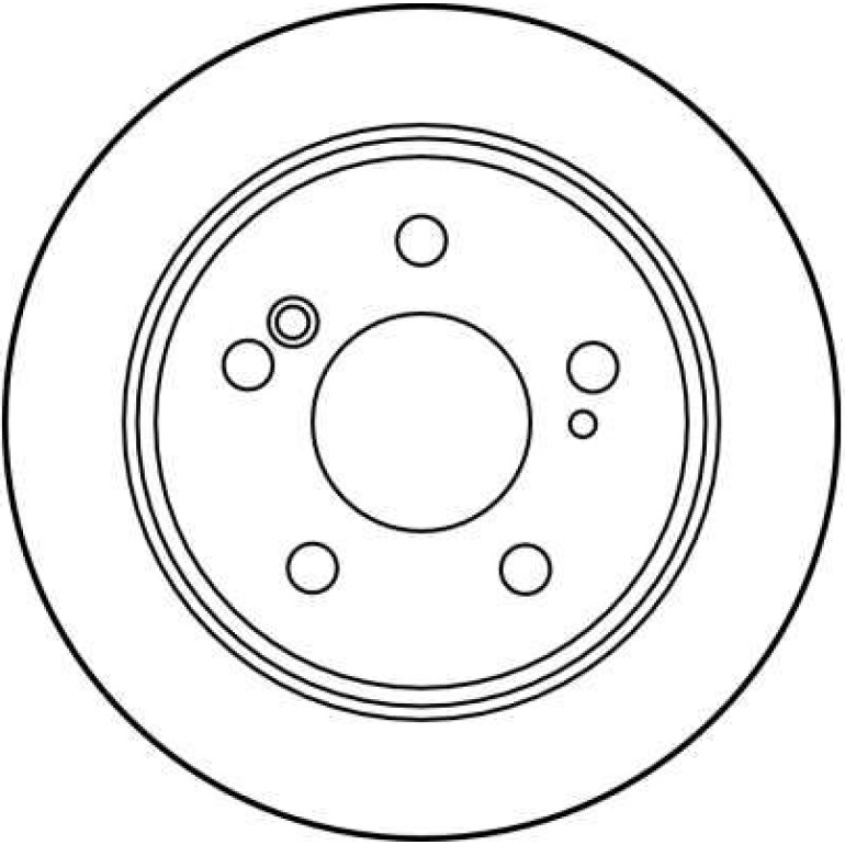 Bremsscheibe Db T. W124/W201 82-97 DF1583 Bremsscheibe Db T. W124/W201 82-97 DF1583