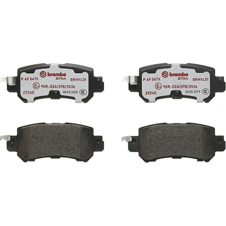 BREMBO Bremsklötze HA P 49 047X BREMBO Bremsklötze HA P 49 047X