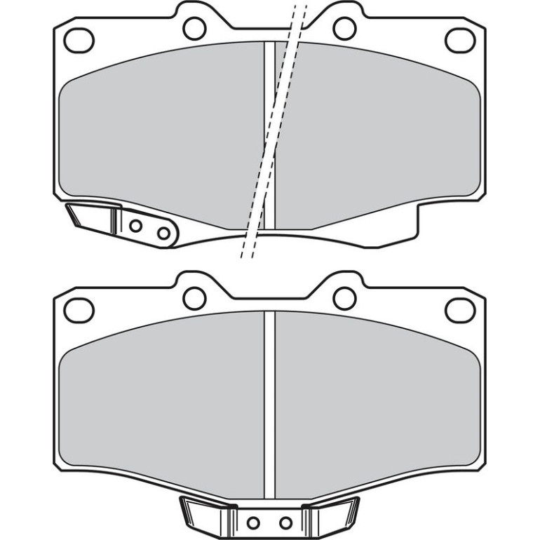 VALEO Bremsbeläge 598897 VALEO Bremsbeläge 598897