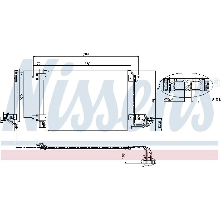 Kondensator PKW 94684 Kondensator PKW 94684
