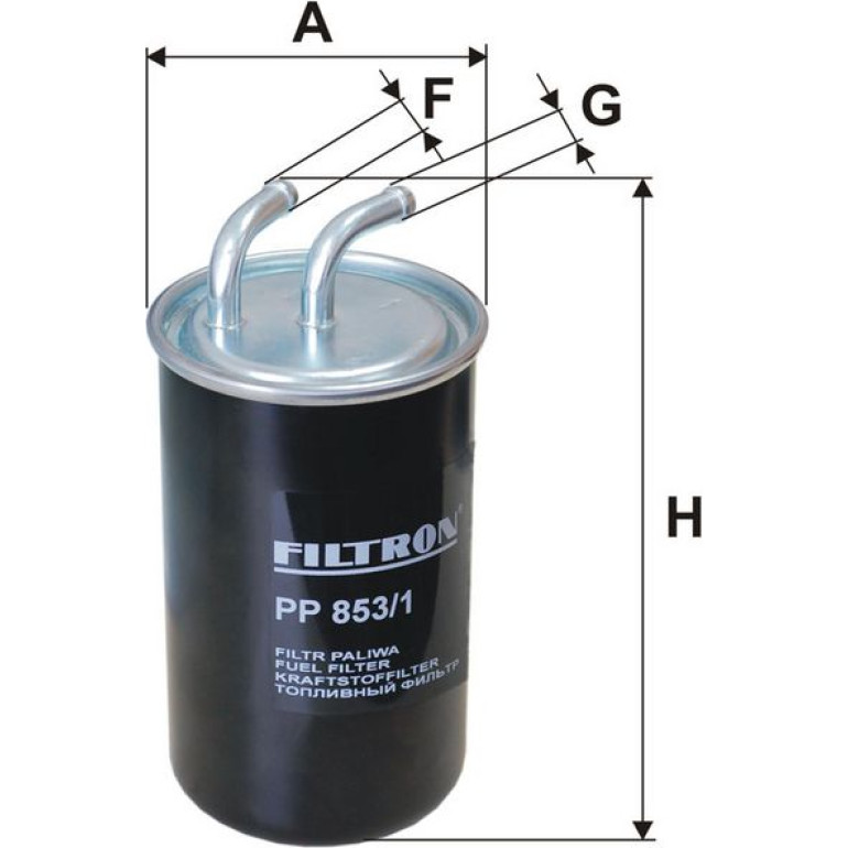 FILTRON Kraftstofffilter PP 853/1 FILTRON Kraftstofffilter PP 853/1