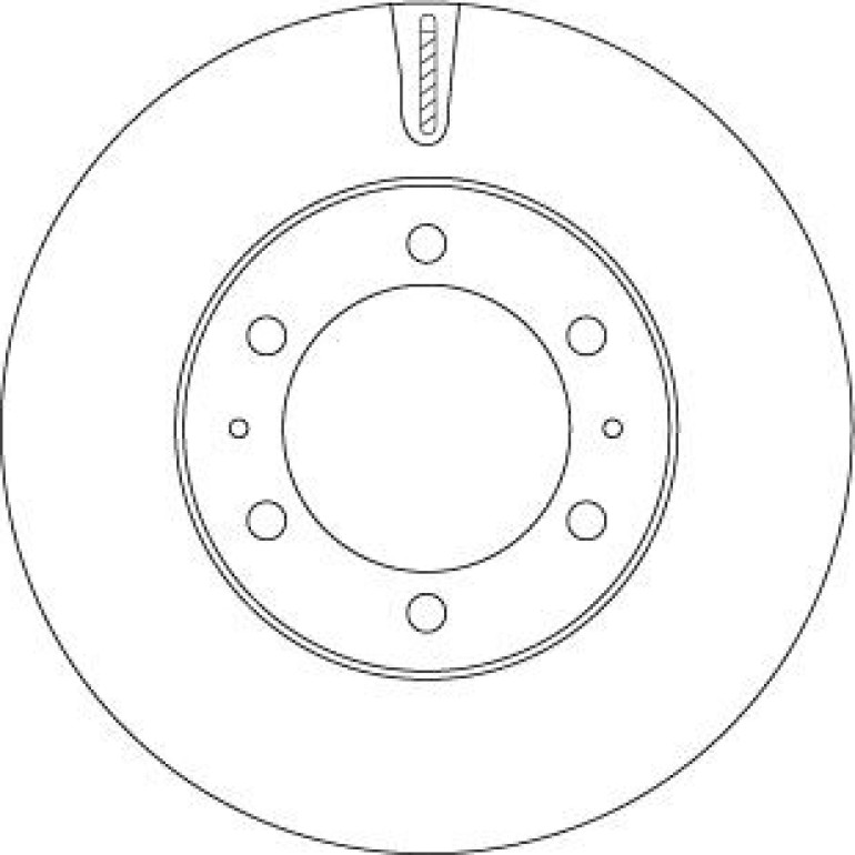 82 481 167 Bremsscheibe VA DF7827S 82 481 167 Bremsscheibe VA DF7827S