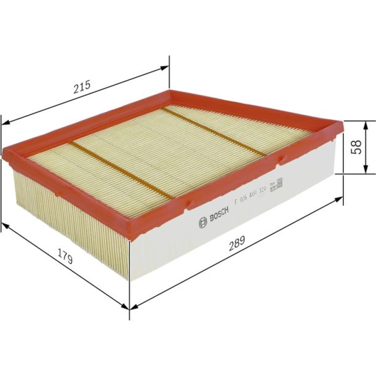 Luftfilter F 026 400 324 Luftfilter F 026 400 324