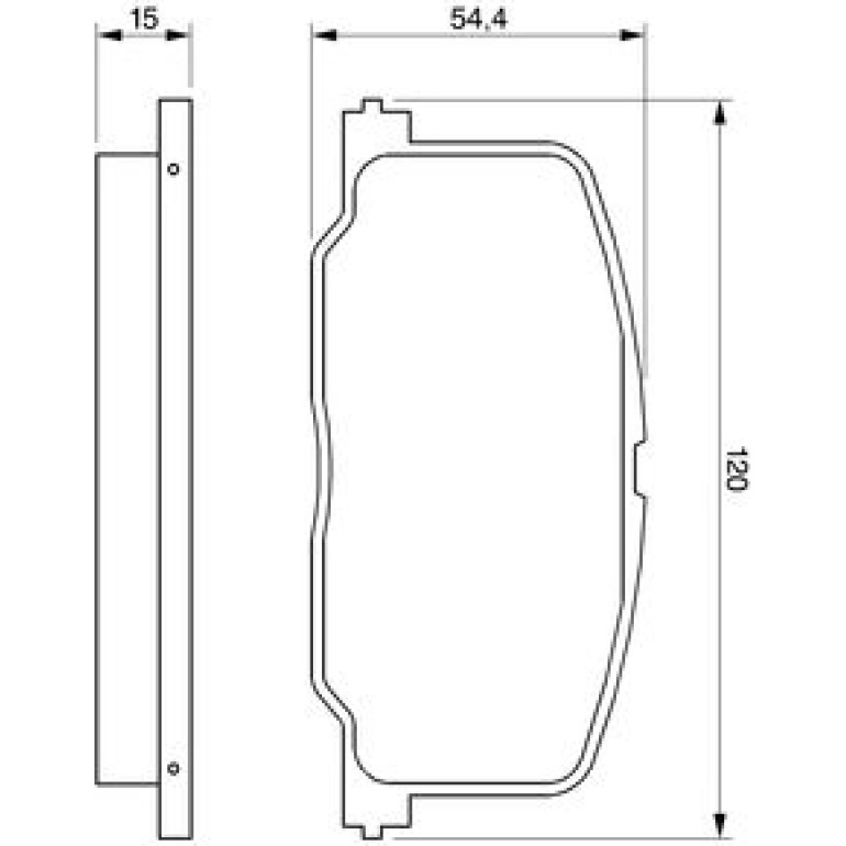 Bosch Bremsbelagsatz 0 986 493 720 Bosch Bremsbelagsatz 0 986 493 720