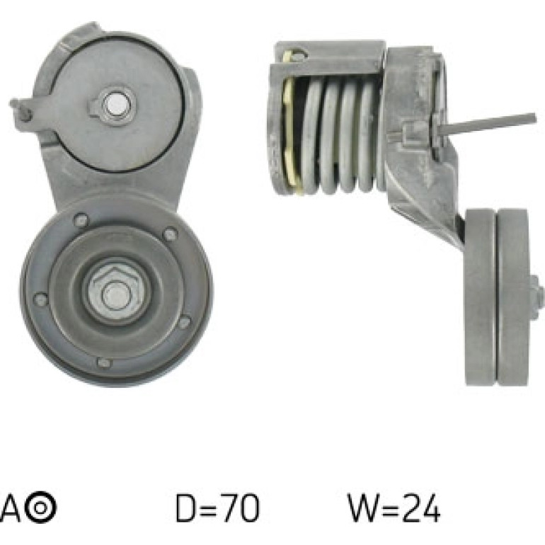 Spannrolle Multi-V VKM 31016 Spannrolle Multi-V VKM 31016
