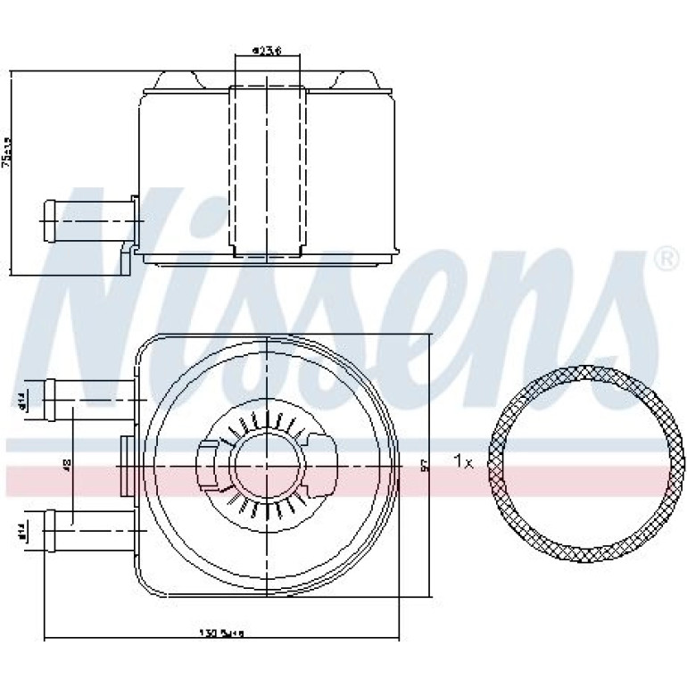 Ölkühler PKW 90603 Ölkühler PKW 90603