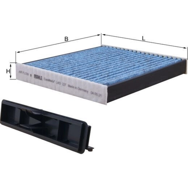 MAHLE Filter, Innenraumluft LAO 227 MAHLE Filter, Innenraumluft LAO 227