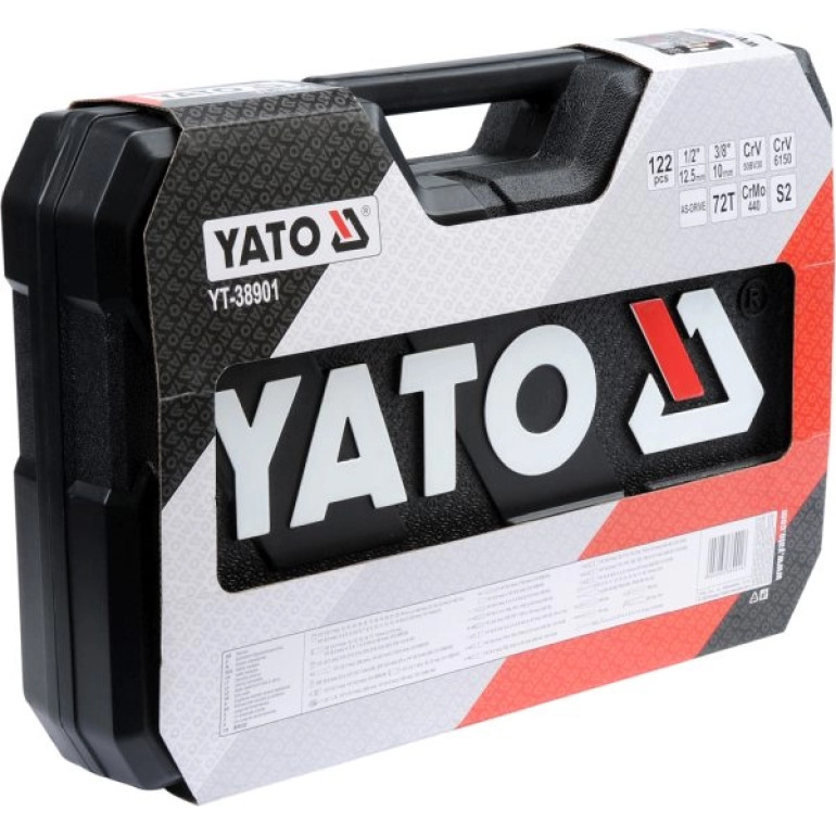 YATO YT-38901 Steckschlüsselsatz Xxl Typ2 1 / 2 + 1 / 4 122-teilig YATO YT-38901 Steckschlüsselsatz Xxl Typ2 1 / 2 + 1 / 4 122-teilig