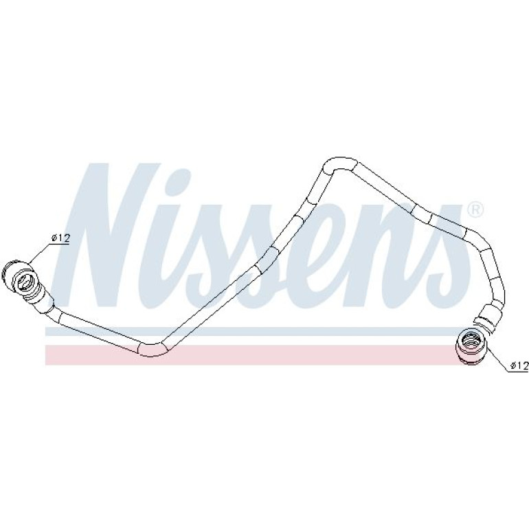 Nissens Ölleitung 935151 Nissens Ölleitung 935151