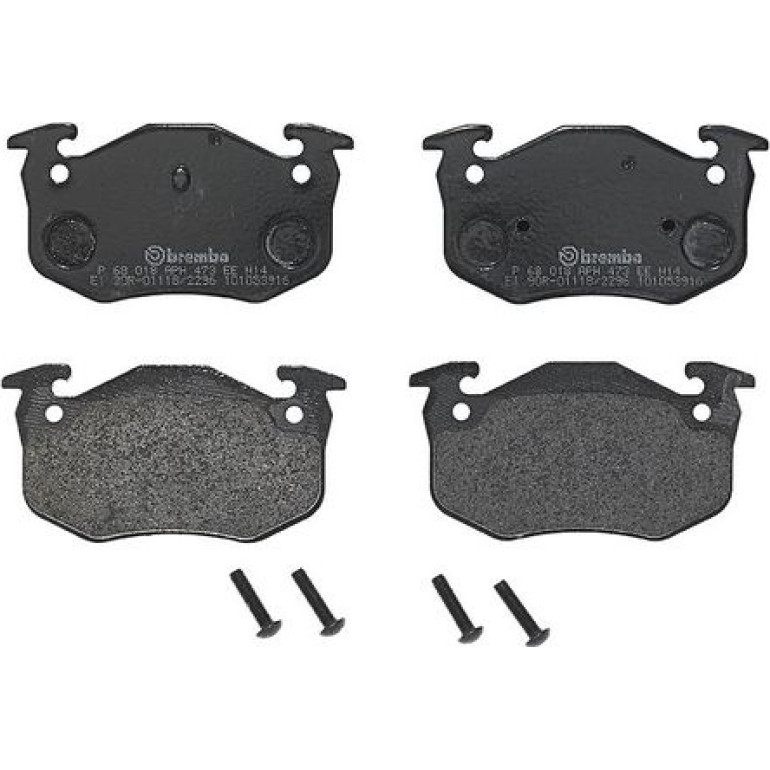 BREMBO Bremsklötze HA P 68 018 BREMBO Bremsklötze HA P 68 018