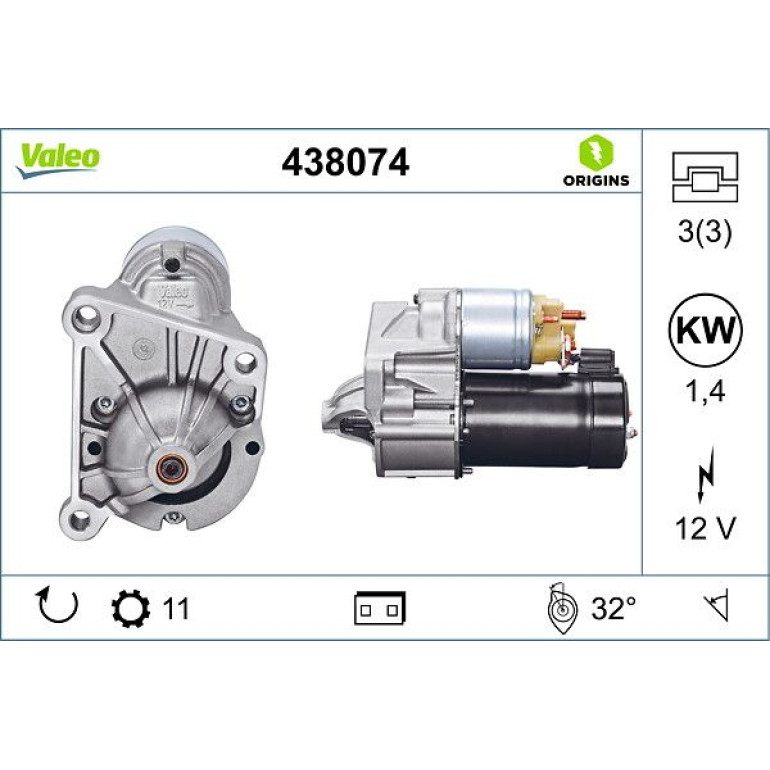 Anlasser 438074 Anlasser 438074