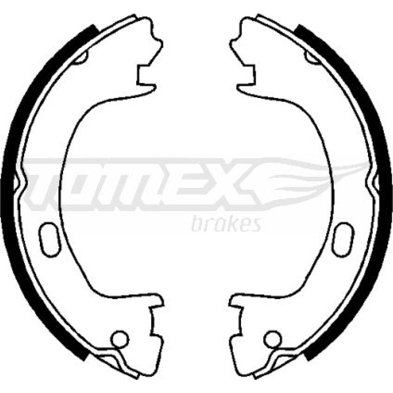 TOMEX brakes Bremsbackensatz TX 22-71 TOMEX brakes Bremsbackensatz TX 22-71