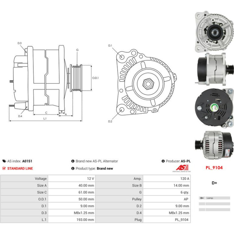 Generator A0151 Generator A0151