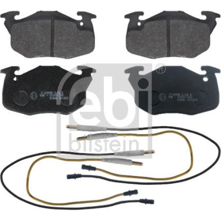 FEBI BILSTEIN Bremsbeläge 16291 FEBI BILSTEIN Bremsbeläge 16291