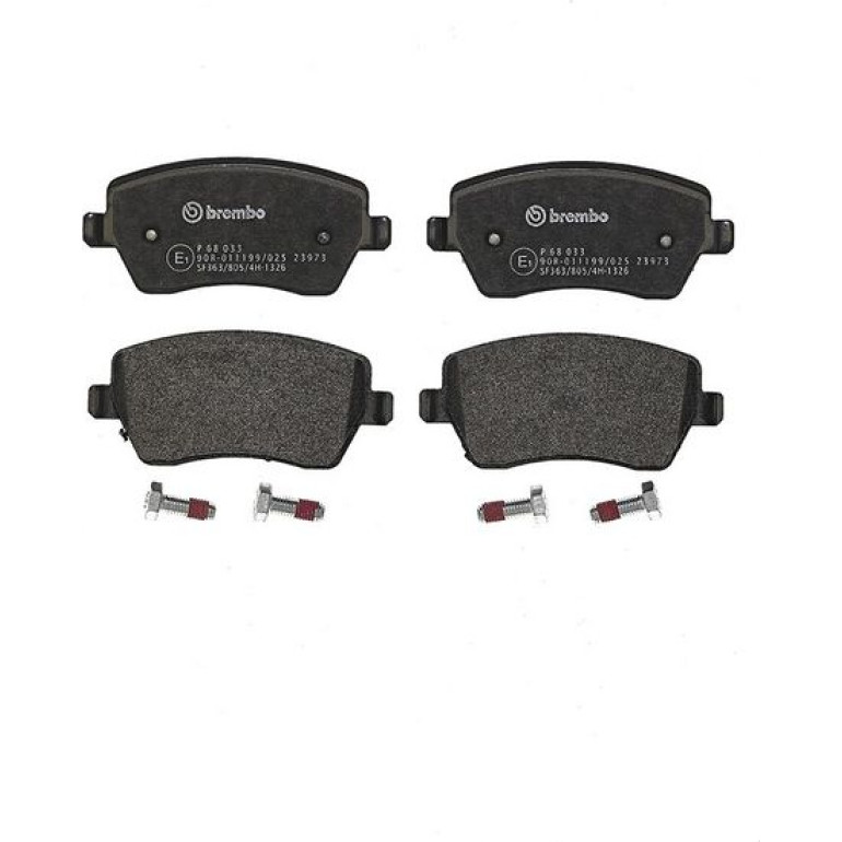 BREMBO Bremsklötze Xtra VA P 68 033X BREMBO Bremsklötze Xtra VA P 68 033X
