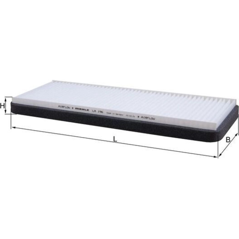MAHLE Filter, Innenraumluft LA 169 MAHLE Filter, Innenraumluft LA 169