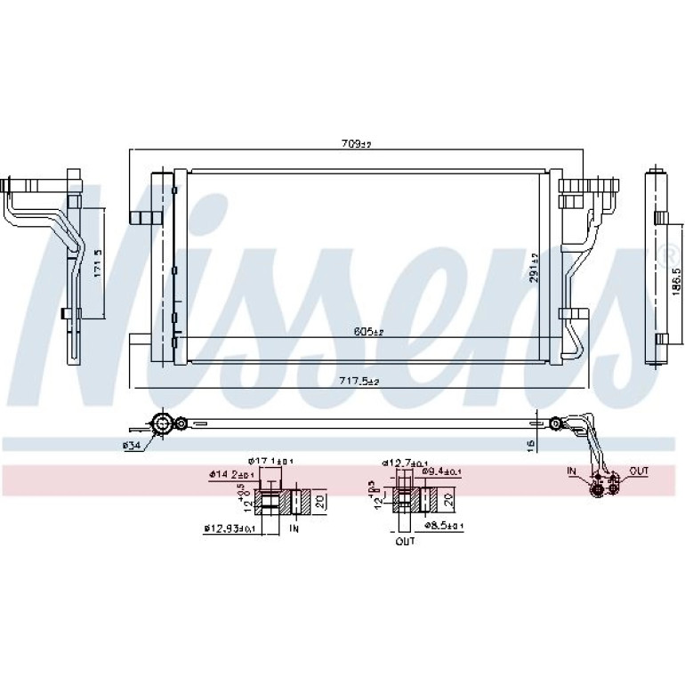 Kondensator PKW 940831 Kondensator PKW 940831