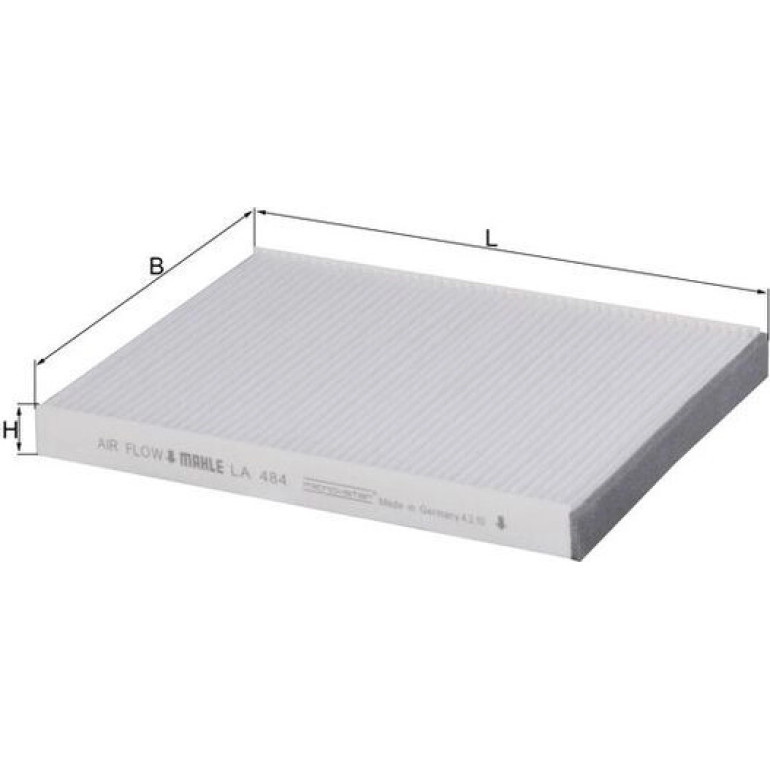 MAHLE Filter, Innenraumluft LA 484 MAHLE Filter, Innenraumluft LA 484