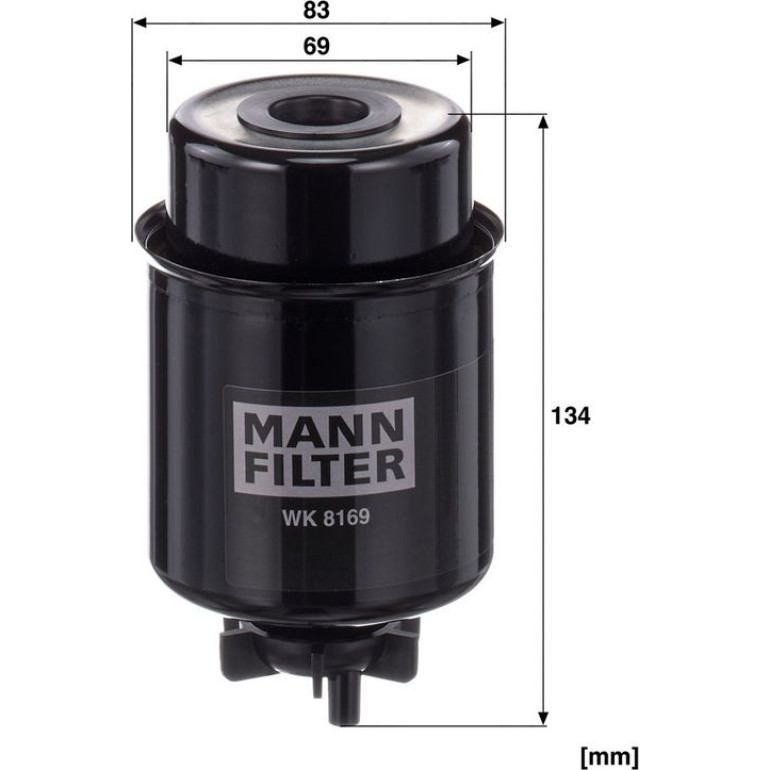 Mann & Hummel Kraftstofffilter LKW WK 8169 Mann & Hummel Kraftstofffilter LKW WK 8169