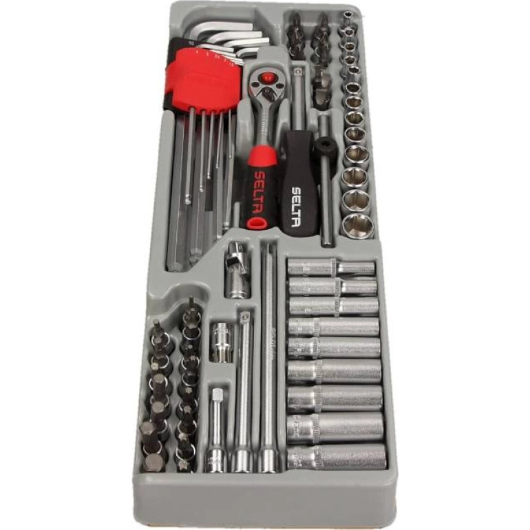Werkzeugsatz 1/4 64-Teilig, Modul 1/3 SE-2565 Werkzeugsatz 1/4 64-Teilig, Modul 1/3 SE-2565