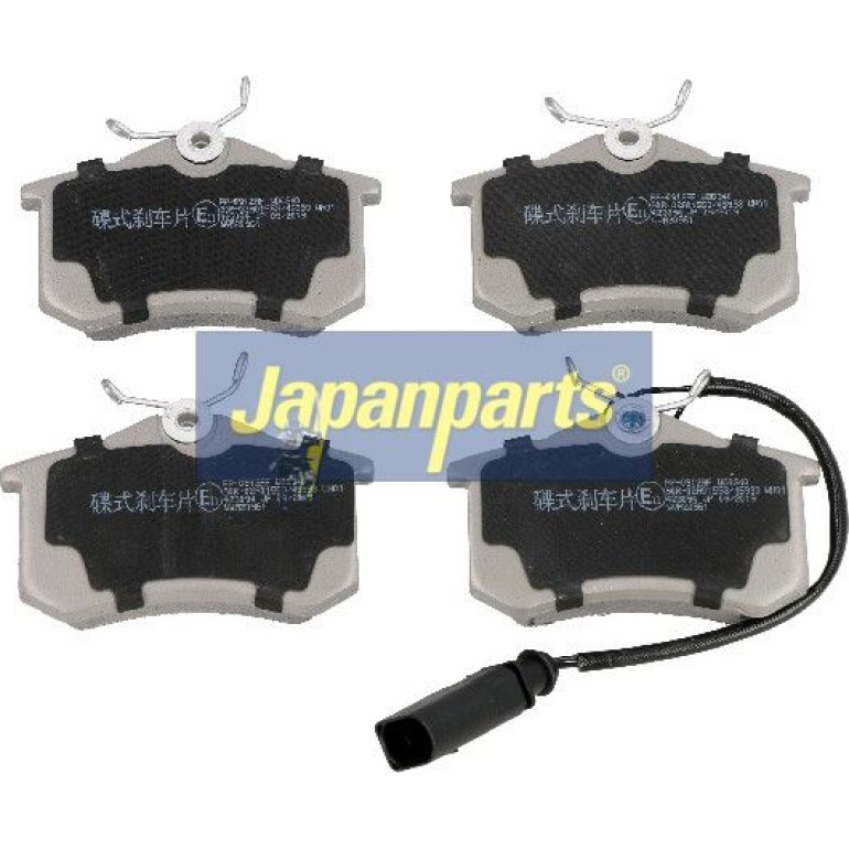 Japanparts Bremsbeläge PP-0912AF Japanparts Bremsbeläge PP-0912AF