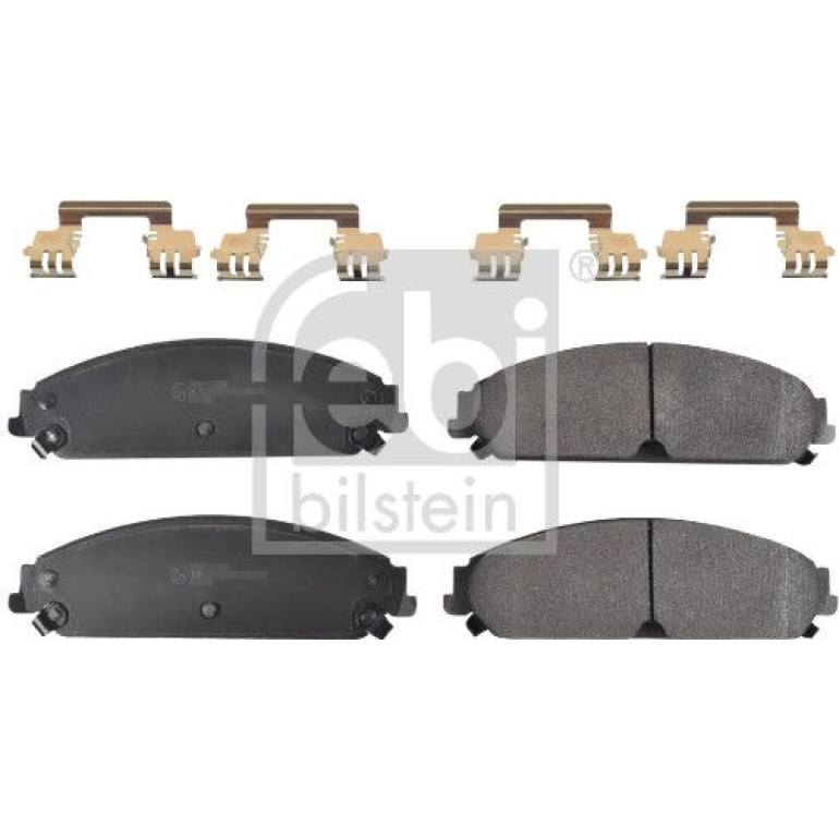 FEBI BILSTEIN Bremsbeläge 116112 FEBI BILSTEIN Bremsbeläge 116112