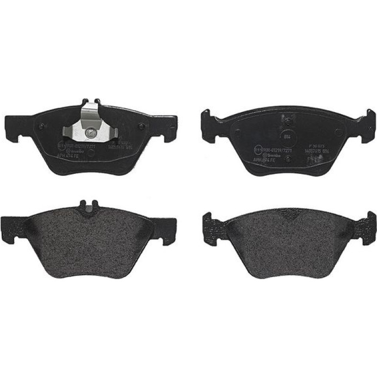 BREMBO Bremsklötze VA P 50 075 BREMBO Bremsklötze VA P 50 075