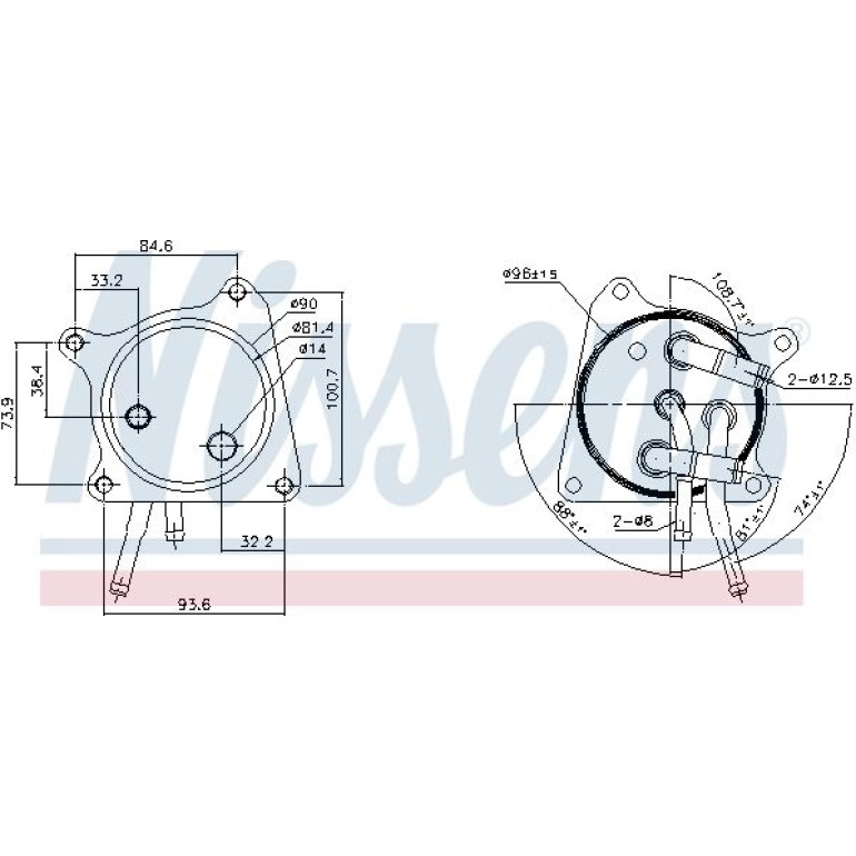 Ölkühler PKW 91119 Ölkühler PKW 91119