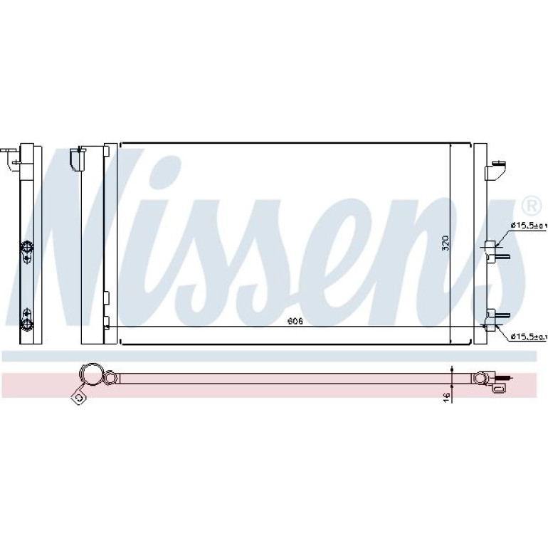 Kondensator PKW 94670 Kondensator PKW 94670