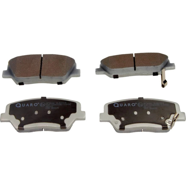 Bremsbelagsatz Kia P. Cee'D/Cerens/I30/Veloster 12 QP9666 Bremsbelagsatz Kia P. Cee'D/Cerens/I30/Veloster 12 QP9666