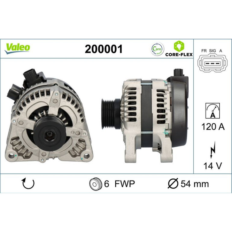 VALEO Generator 200001 VALEO Generator 200001
