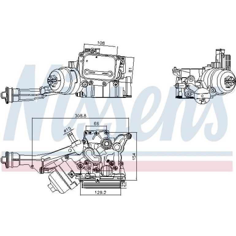 Ölkühler PKW 91352 Ölkühler PKW 91352