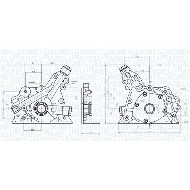 MAGNETI MARELLI Ölpumpe 351516000024 MAGNETI MARELLI Ölpumpe 351516000024