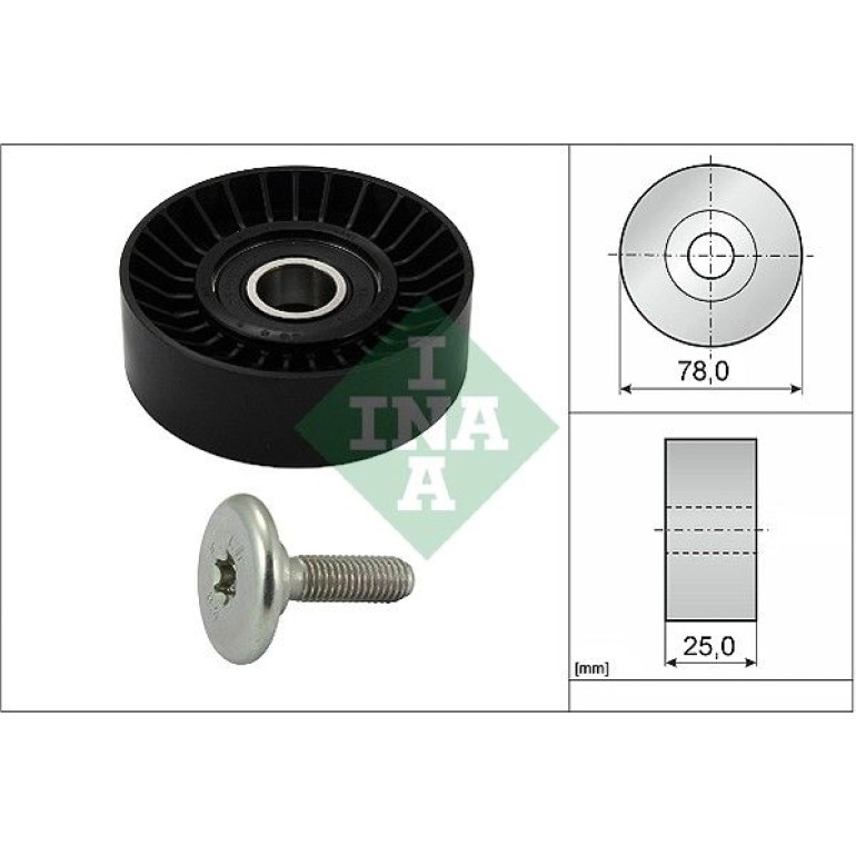Umlenk-/Führungsrolle, Keilrippenriemen 532 0439 10 Umlenk-/Führungsrolle, Keilrippenriemen 532 0439 10