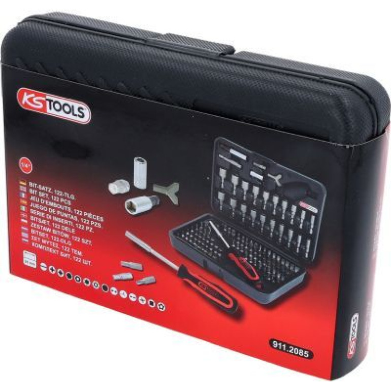 KS TOOLS Bitsatz 1/4 CLASSIC, 122-teilig 911.2085 KS TOOLS Bitsatz 1/4 CLASSIC, 122-teilig 911.2085