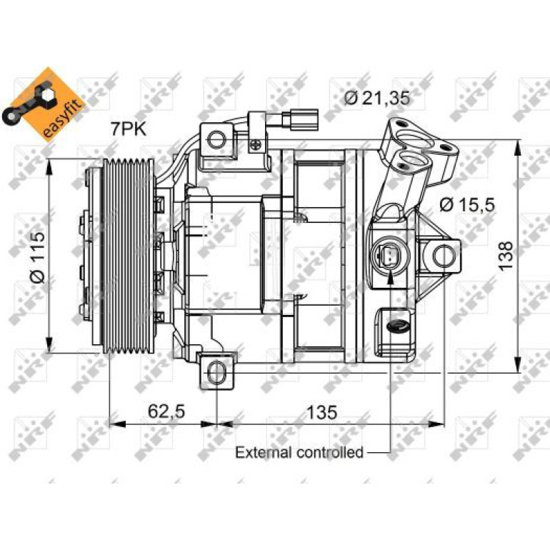 Kompressor, Klimaanlage 32692