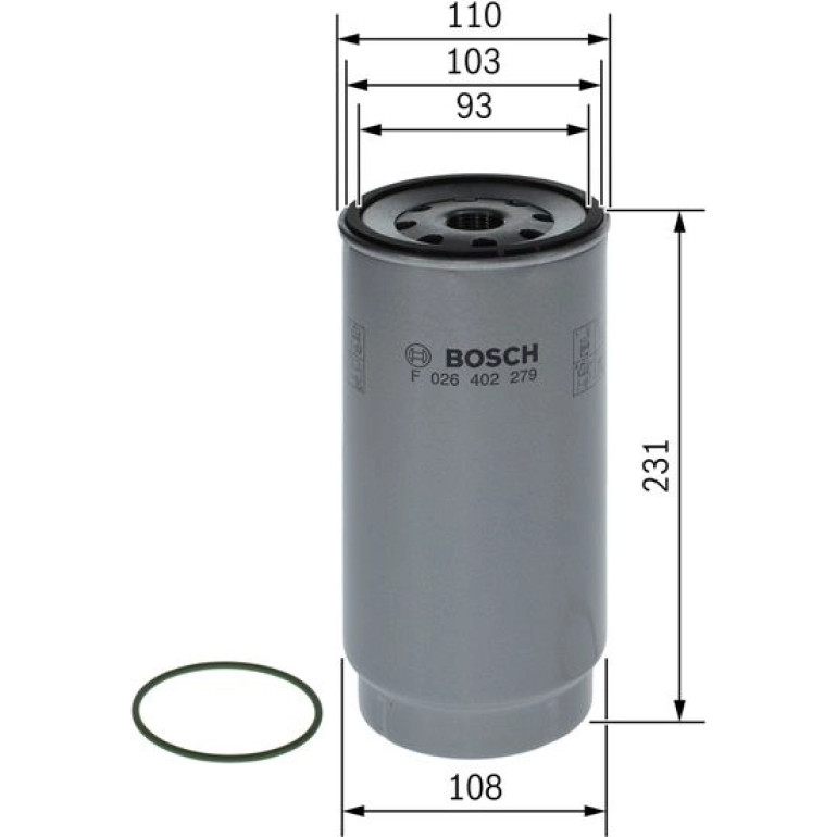 Bosch Kraftstofffilterbox F 026 402 279 Bosch Kraftstofffilterbox F 026 402 279