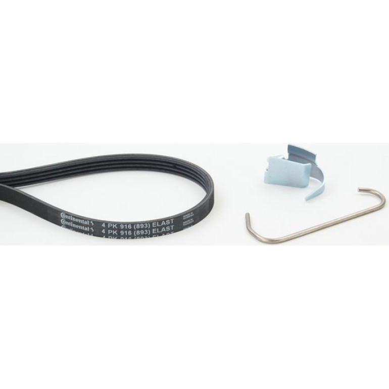CONTINENTAL CTAM Keilrippenriemensatz 4PK916 ELAST T1 CONTINENTAL CTAM Keilrippenriemensatz 4PK916 ELAST T1